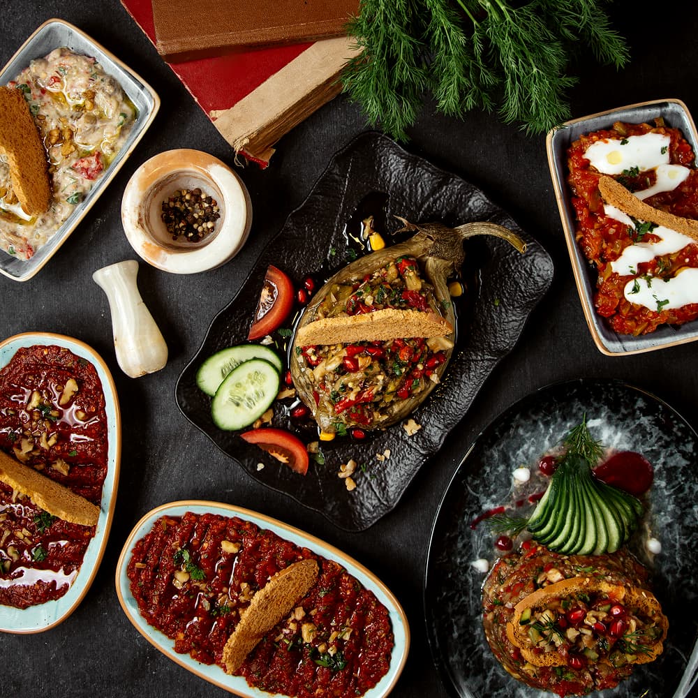 Dinner menu in Jasmira Dubai